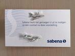 Sabena Pin Airplane Set Boeing B737 & B747 Godfroid colors, Nieuw, Transport, Ophalen of Verzenden, Speldje of Pin