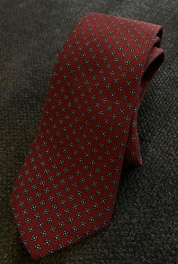 Stropdas van Pierre Balmain met zijden patroon beschikbaar voor biedingen