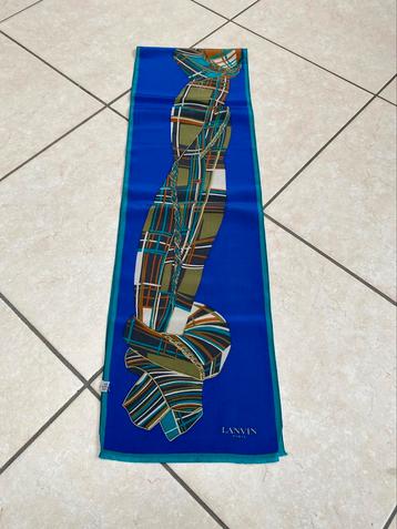 Nieuwe zijden sjaal van Lanvin 