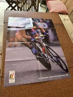 foto poster Johan Museeuw wereldbeker 1985, Sport en Fitness, Wielrennen, Overige typen, Nieuw, 1000 Bxl, Ophalen of Verzenden
