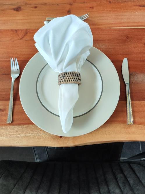 Rotan, ovalen servetringen, Huis en Inrichting, Keuken | Servies, Nieuw, Ophalen of Verzenden