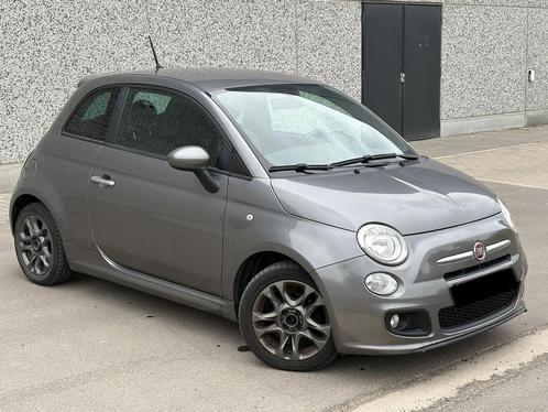 FIAT 500S, Auto's, Fiat, Bedrijf, ABS, Benzine, Automaat, Zwart, Grijs, Ophalen