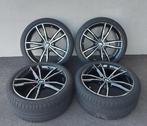 BMW zomerwielset 19" dubbelspaak M velgen breedset  791M, Auto-onderdelen, Banden en Velgen, Gebruikt, 255 mm, Velg(en), Personenwagen