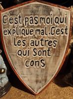 plaque murale Kaamelott 30x22 cm c est pas moi qui explique, Huis en Inrichting, Ophalen of Verzenden, Nieuw