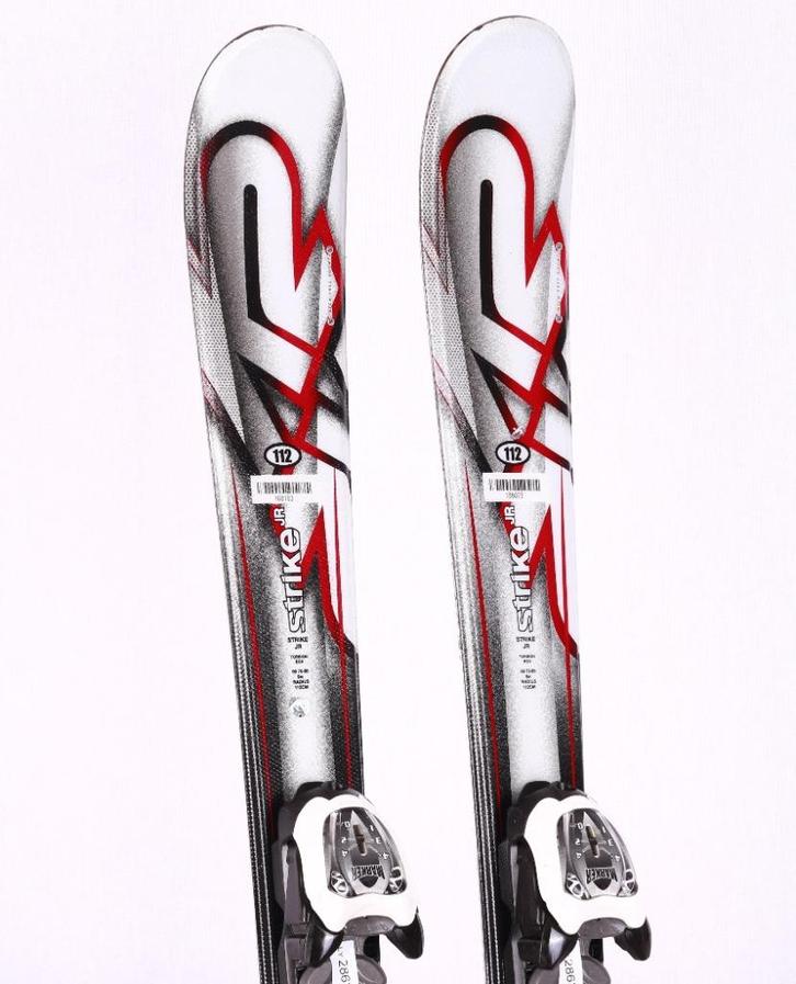 112 kinder ski's K2 STRIKE, torsion box + Marker 4.5, Sport en Fitness, Skiën en Langlaufen, Gebruikt, Ski's, Ski, Carve, 100 tot 140 cm