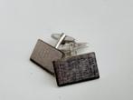 Vintage manchetknopen (Grimm’s), Ophalen of Verzenden, Zo goed als nieuw, Overige materialen, Verzilverd