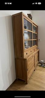 Origineel Teak vitrinekast, Huis en Inrichting, Ophalen, Zo goed als nieuw