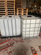 IBC container 1000L, Ophalen, Kunststof, Gebruikt, Met kraantje