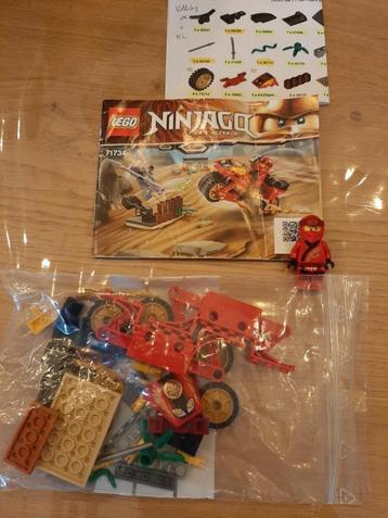 Lego Set Ninjago 71734 Kai's Blade Cycle beschikbaar voor biedingen