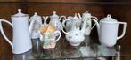 Set van 9 vintage koffiekannen in zeer goede staat