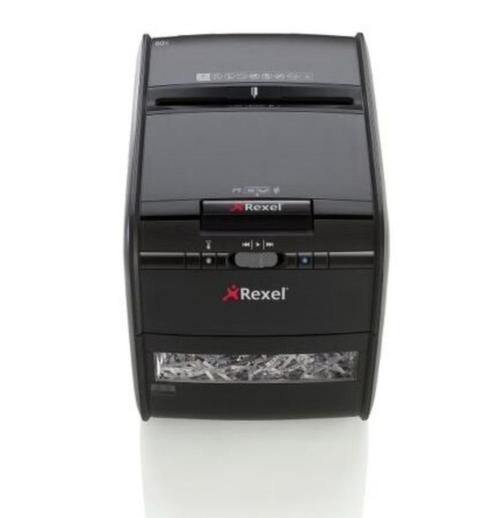 Rexel Auto+ 60X Cross-Cut Papierversnipperaar, Diversen, Bureau-accessoires, Zo goed als nieuw, Ophalen of Verzenden