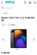 Xiaomi pad 7 pro 256GB 8RAM, Ophalen, Zwart, 11 inch, Nieuw