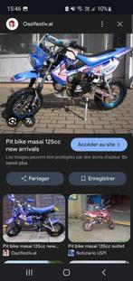 Cherche cadre moto 125cc, Ophalen of Verzenden, Gebruikt