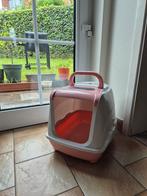 Bac à litière rosé pour chat, Enlèvement, Utilisé, Fermé
