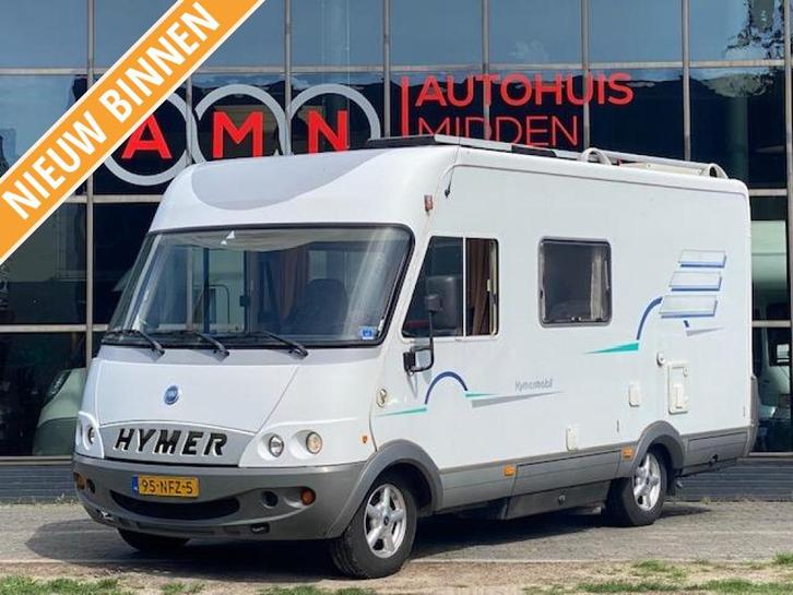 Hymer B584 2,8JTD Airco,Hefbed, Caravans en Kamperen, Mobilhomes, Bedrijf, tot en met 3, Integraal, Hymer, Diesel, Handgeschakeld