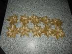 nr.253 - Goudkleurige kerstbloemen, Ophalen of Verzenden