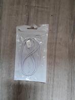 Verlengsnoer voor micro usb 100 cm wit + zwart, Ophalen of Verzenden, Nieuw