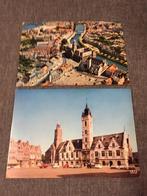 Duo oude postkaarten Dendermonde, Verzamelen, Ophalen of Verzenden, 1960 tot 1980, Ongelopen, Oost-Vlaanderen