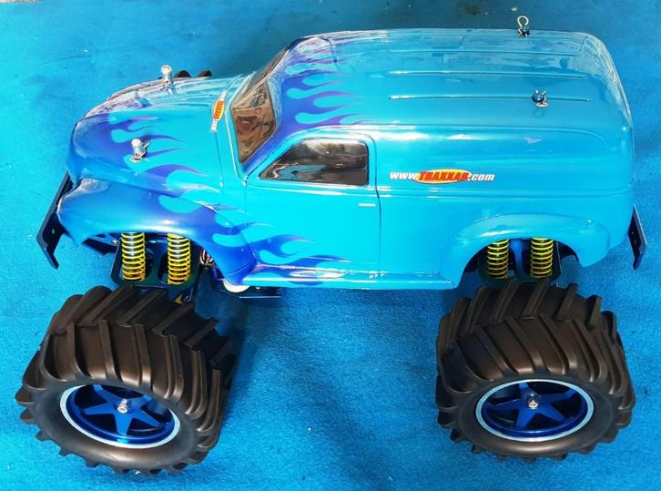 Traxxas T-Maxx 2.5cc (.15) 4WD Nitro Monster Truck ARTR, Hobby en Vrije tijd, Modelbouw | Radiografisch | Auto's, Nieuw, Auto offroad