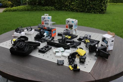 Set Sony action cam’s met accessoires (geen GoPro), Audio, Tv en Foto, Actiecamera's, Zo goed als nieuw, GoPro, Ophalen