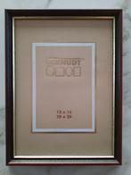 Retro houten fotokader Deknudt, Huis en Inrichting, Woonaccessoires | Lijsten, Ophalen of Verzenden, Gebruikt, Hout
