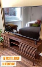 Tv meubel, Huis en Inrichting, Ophalen, 100 tot 150 cm, Eikenhout, Nieuw