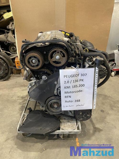 PEUGEOT 307 2.0 Motor motorblok RFN distributie ketting gebr, Auto-onderdelen, Motor en Toebehoren, Peugeot, Gebruikt, Ophalen