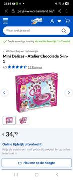 Mini Delices - Atelier Chocolade 5-in-

1, Ophalen of Verzenden, Nieuw
