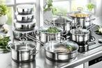 Karcher | Kookgerei van roestvrij staal | complete set, Kookpan of Snelkookpan, Overige materialen, Verzenden, -