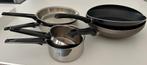 Set poêles, poêlons et wok (6 pièces ) - neuf, Huis en Inrichting, Keuken | Potten en Pannen, Ophalen of Verzenden, Nieuw, Wok