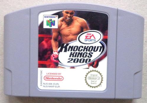 Knockout Kings 2000 voor de Nintendo 64, Games en Spelcomputers, Games | Nintendo 64, Gebruikt, Ophalen of Verzenden