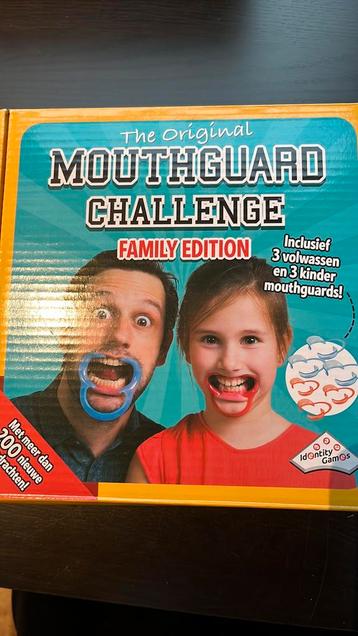 Mouthguard challenge spel 8+ nieuw 12 eur nu 6 eur beschikbaar voor biedingen