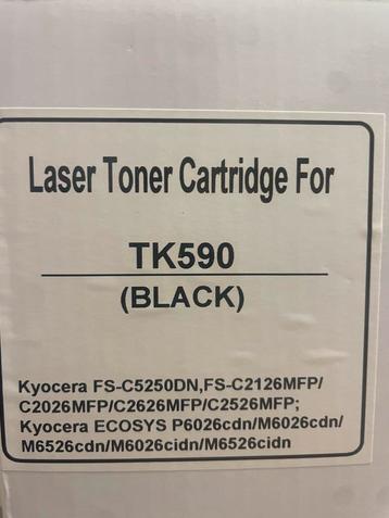 Nieuw! TK590 laser cartridge voor Kyocera printers (nieuw!) beschikbaar voor biedingen