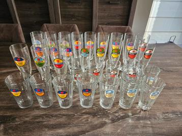 Vedett glazen(lot van 35 stuks) beschikbaar voor biedingen