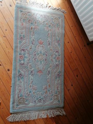 Handgeknoopt vintage tapijt beschikbaar voor biedingen