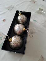 Set van drie prachtige kerstballen, Ophalen of Verzenden, Zo goed als nieuw