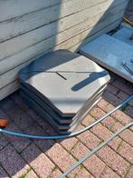 4 zware tegels voor zweefparasol, Tuin en Terras, Parasols, Ophalen, Zweefparasol