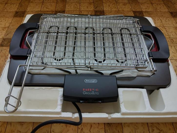 Elektrische BBQ grill Delonghi, Tuin en Terras, Elektrische barbecues, Ophalen of Verzenden