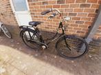 Dames fiets / oma fiets Edwards (zwart), Fietsen en Brommers, Ophalen, Gebruikt, Edwards, Handrem