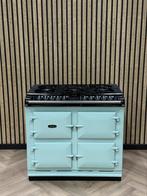 Prachtig Fornuis AGA Six Four Babyblauw 4 Ovens!, Elektronische apparatuur, Ophalen of Verzenden, Grill, Gas