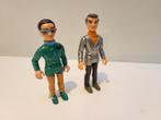 Thunderbirds actiefiguren Brains & Scott Tracy (1992), Antiek en Kunst, Antiek | Speelgoed, Ophalen