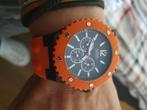 Nieuwe oranje sportieve watch van het merk GUESS., Handtassen en Accessoires, Horloges | Heren, Overige merken, Staal, Polshorloge