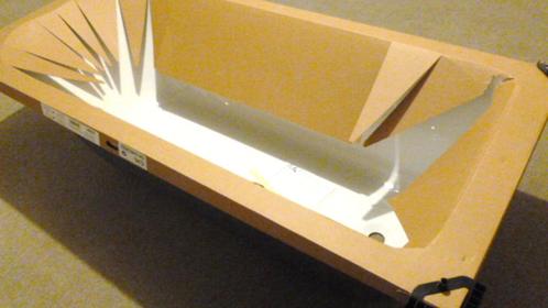 Compleet ligbad en kraan - NIEUW, in verpakking, 1/2 prijs, Doe-het-zelf en Bouw, Sanitair, Bad, Chroom, Ophalen of Verzenden