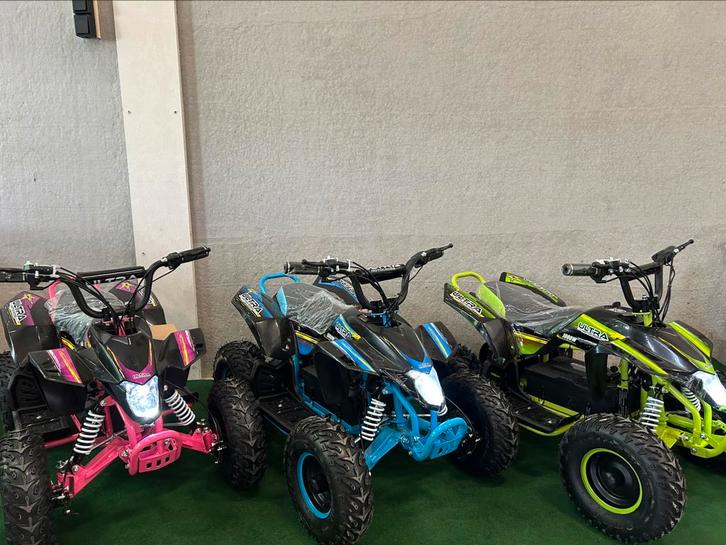 Showroom met electrische en benzine quads en crossers, Kinderen en Baby's, Speelgoed | Buiten | Accuvoertuigen, Nieuw, Ophalen