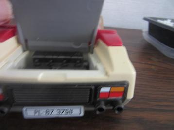 Playmobil vintage 3758 witte sportwagen met lampen jaren 80 beschikbaar voor biedingen