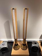 Bang & Olufsen Beolab 28 Gold Light oak covers 2022 - B&O, Autres marques, Comme neuf, Enlèvement, Haut-parleurs Frontaux, Arrière ou Stéréo