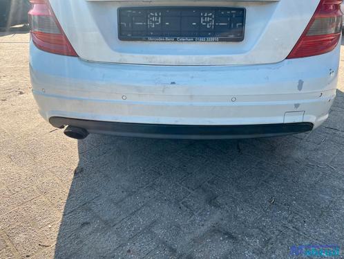 MERCEDES C klasse W204 wit C650 achterbumper 2008-2011, Auto-onderdelen, Carrosserie, Bumper, Mercedes-Benz, Gebruikt