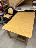 Tafel uitschuifbaar, Huis en Inrichting, Tafels | Eettafels, Ophalen, Gebruikt, 200 cm of meer, 50 tot 100 cm