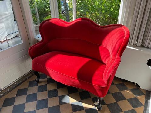 Leuk barok bankje, Huis en Inrichting, Zetels | Zetels, Zo goed als nieuw, Rechte bank, Tweepersoons, Minder dan 150 cm, 75 tot 100 cm