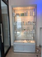 Vitrine avec Rangement argent avec éclairage, Maison & Meubles, 25 à 50 cm, Avec tablette(s), Comme neuf, Moderne